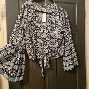 American Eagle Floral Top